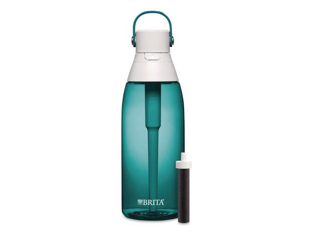 Plastic Filtered Water Bottle 36 oz Sea Glass 36524