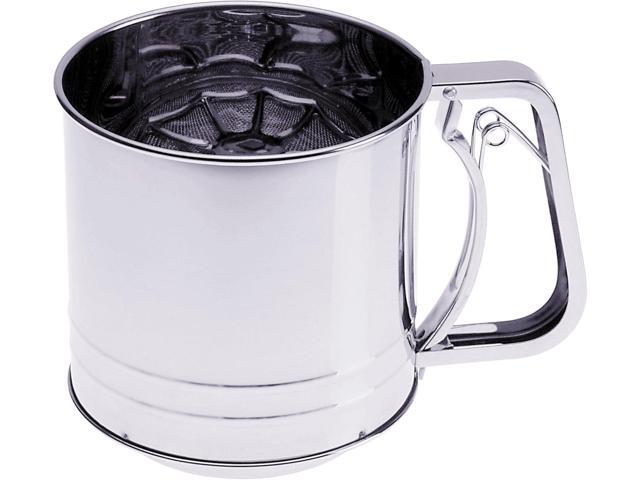 PrepWorks Flour Sifter ? Stainless Steel Hand Crank Sifter GFS-5