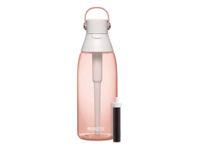 Plastic Filtered Water Bottle 36 oz Blush 36525