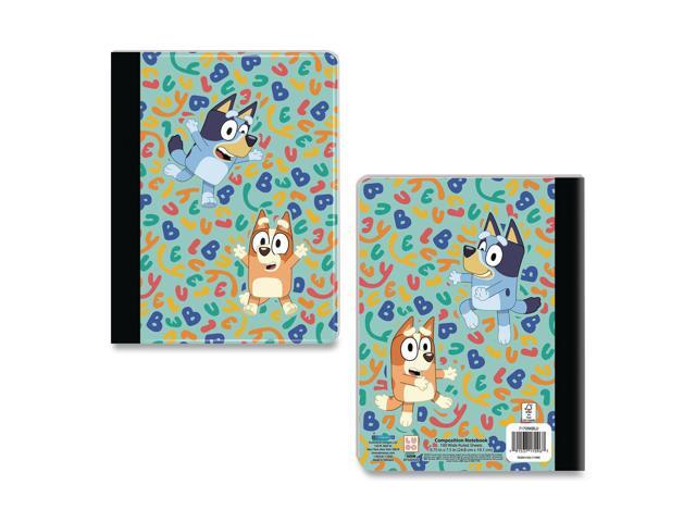 Licensed Composition Book Bluey and Bingo Wide/Legal Rule Multicolor Cover 100 9.75 x 7.5 Sheets 717096BLUSA