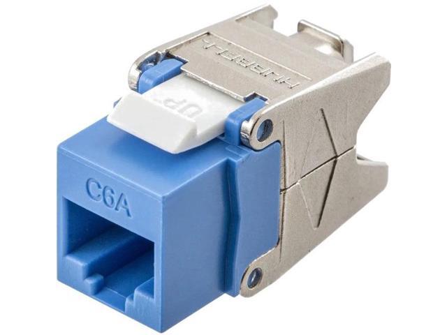 Hubbell Category 6 Jack with Cobra-Lock Termination