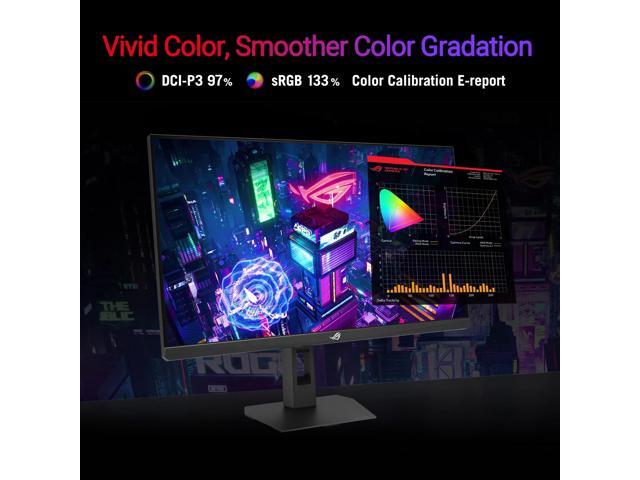 ASUS - ROG Strix 27" 2K IPS 255Hz 0.3ms Gaming Monitor with G-SYNC/FreeSync Premium (DisplayPort, HDMI) - Black - image 4