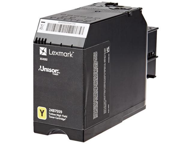 Lexmark Original Laser Toner Cartridge Yellow Pack