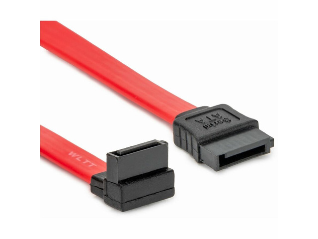 Rocstor 12in SATA to Right Angle SATA Serial ATA Cable