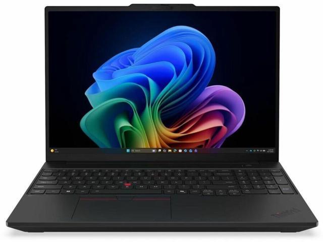 Lenovo ThinkPad T16 Gen 5 21WT0066US 16' Copilot+ PC Notebook - Intel Core Ultra 7 355 - 16 GB - 512 GB SSD - Windows 11 Pro - Webcam - Wi-Fi 7