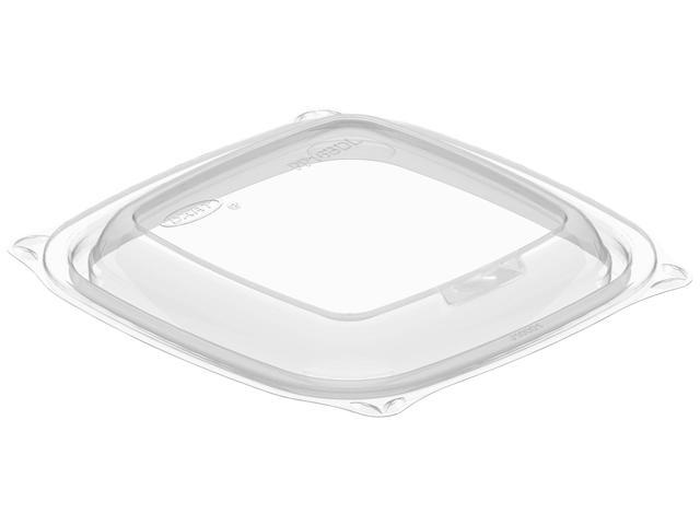 PresentaBowls Clear Dome Lids, 5 x 5 x 0.5, Clear, Plastic, 504/Carton