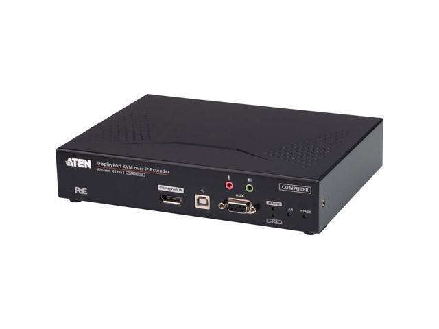 ATEN 4K DisplayPort Single Display KVM over IP Transmitter with PoE - KE9952T