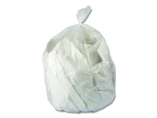 Linear Low-Density Can Liners 16 gal 0.5 mil 24' x 32' Clear 500/Carton H4832MCRAC