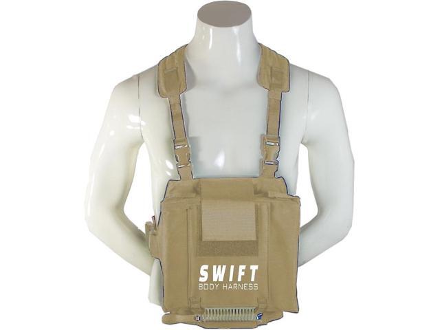 Swift Platform Body Harness for Laptop and Tablets 28 to 34 Inch Waist Sand SBPLH2834