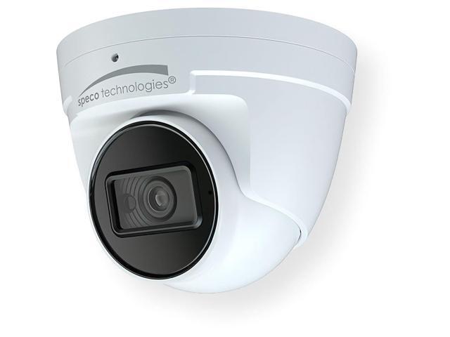 8MP H.265 IP Turret Camera with IR 2.8mm fixed lens White NDAA