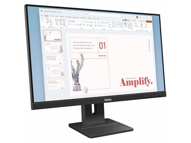 Lenovo ThinkVision E24-40 24' FHD 1920x1080 100Hz 4ms LCD IPS Monitor 64BAMAT1UZ