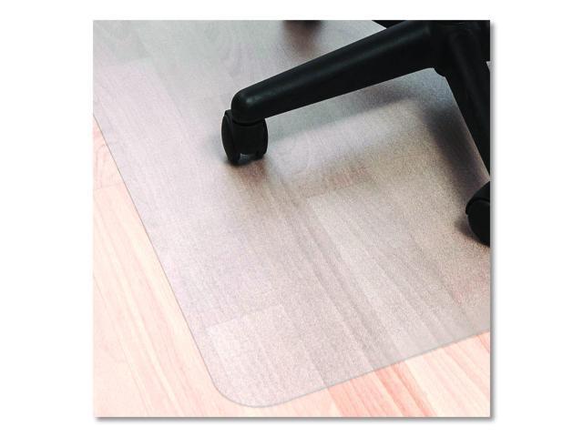 Ecotex Marlon BioPlus Rectangular Polycarbonate Chair Mat for Hard Floors Rectangular 29' x 47' Clear NCCMFLBS0001