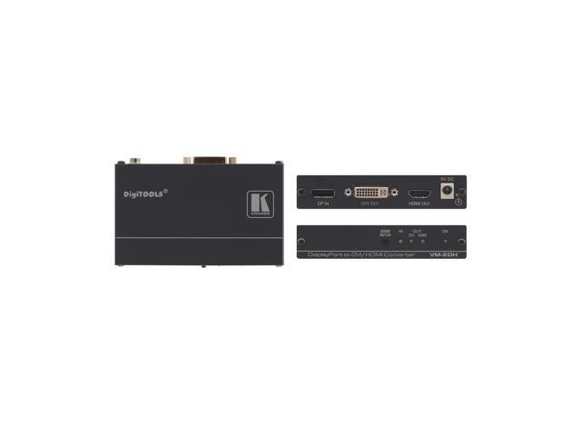 THE VM-2DH IS A CONVERTER FOR DISPLAPORT SIGNALS. THE UNIT INPUTS A DISPLAYPORT