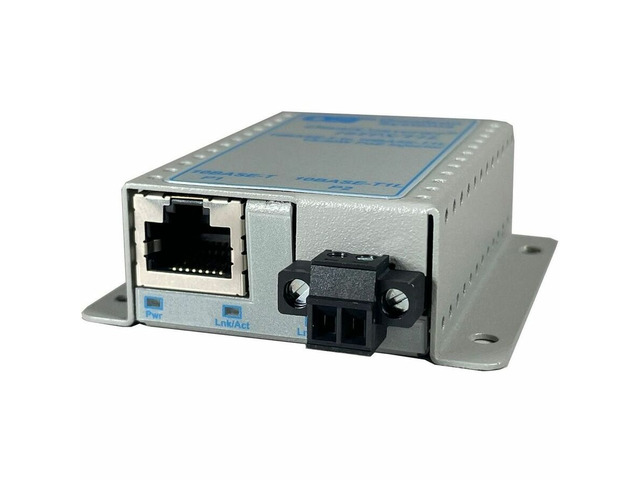 OmniConverter 10T/T1L 10BASE-T to 10BASE-T1L Media Converter RJ-45 T1L Terminal Wallmount Wide Temp 2010000DZ