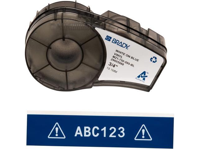 BRADY ALL WEATHER PERMANENT ADHESIVE VINYL LABEL TAPE WITH RIBBON FOR M21 PRINTE