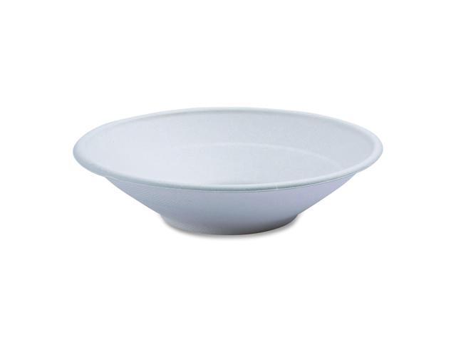 Vanguard Renewable and Compostable Sugarcane Bowls 24 oz White 400/Carton EPBL24NFA