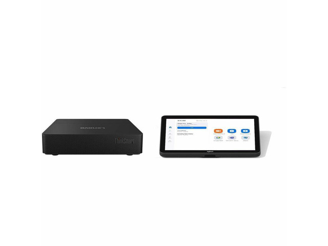 Logitech BASE Zoom Rooms no AV with Tap + Lenovo Core Gen 2 Ultra 7 TAPZOMBASELNVU7