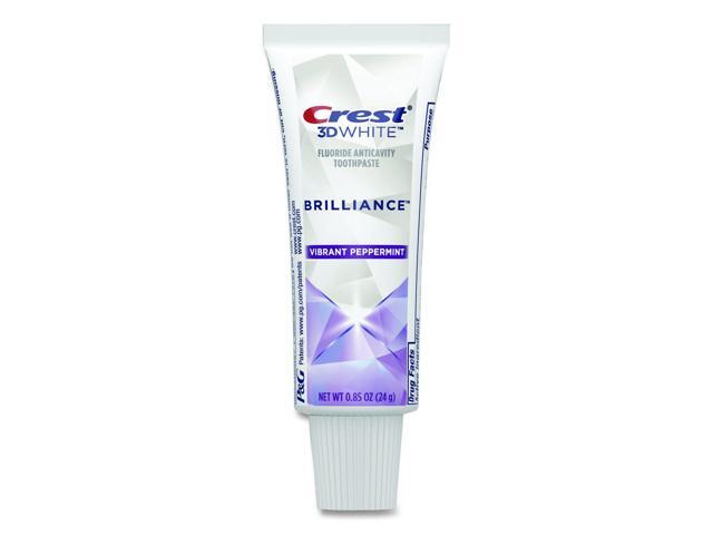 3D White Brilliance Advanced Whitening Technology + Advanced Stain Protection Toothpaste Vibrant Peppermint 0.85 oz 72/CT 80717080