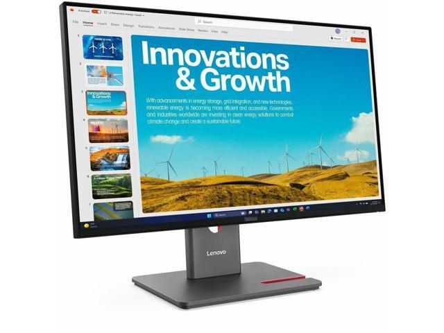 Lenovo ThinkVision 23.8 inch IPS QHD 120Hz USB-C Monitor - P24QD-40
