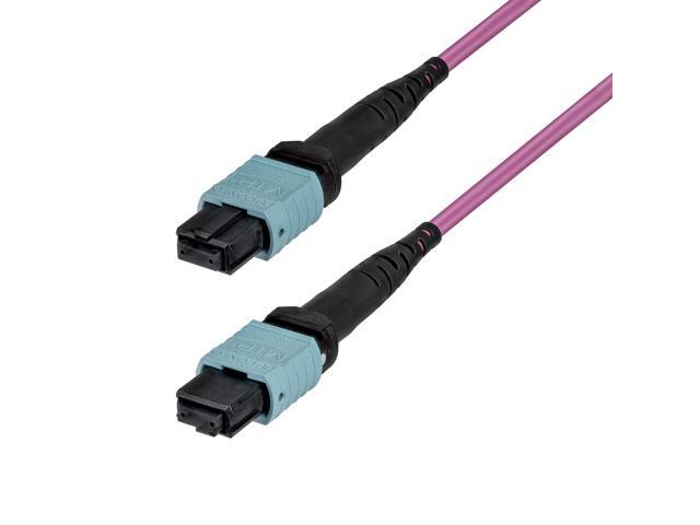 MTP /APC FEMALE OS2 SINGLE MODE PLENUM FIBER CABLE SUPPORTS 100GBPS; INDIVIDUALL