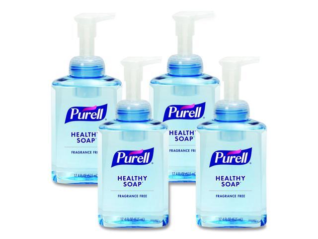 HEALTHY SOAP Gentle and Free Foam, Fragrance-Free, 515 mL, 4/Carton