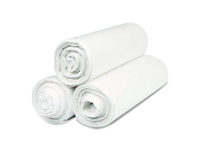 Institutional Low-Density Can Liners 33 gal 0.8 mil 33' x 39' Natural Interleaved Roll 25 Bags/Roll 6 Rolls/Carton SL3339XHN
