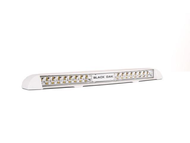 Black Oak Low Profile Marine Bar - Flood - White