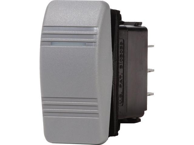 Blue Sea 8221 Water Resistant Contura III Switch - (ON)-OFF-ON - Grey