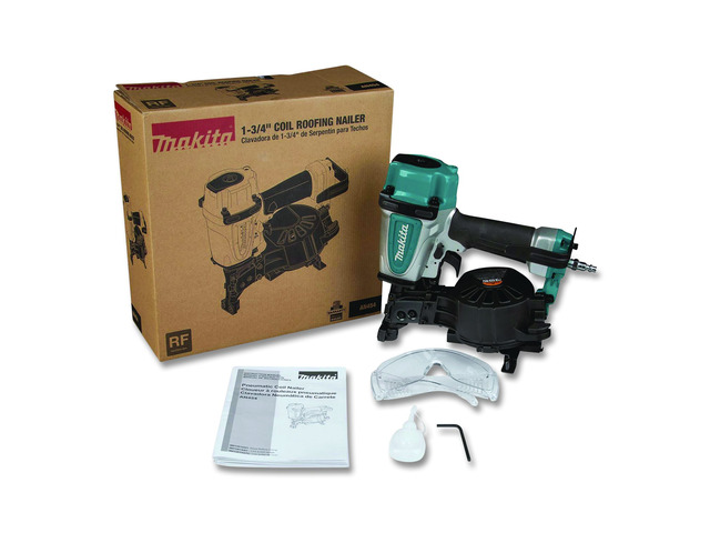1 3/4' Roofing Nailer Reconditioned 3/4' to 1 3/4' Nails Teal/Black/Gray AN454R