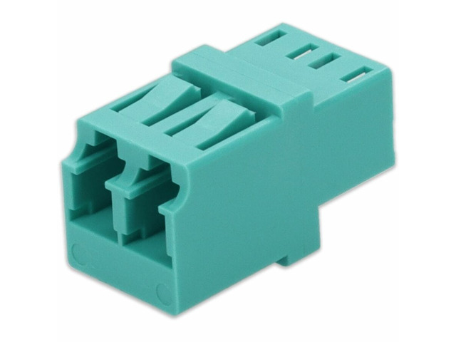 AddOn LC Female to LC Female MMF OM4 Duplex Fiber Optic Adapter