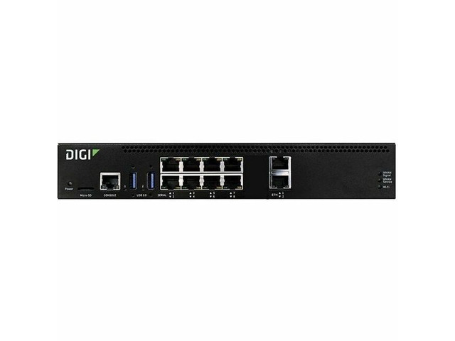 Digi Connect EZ 8 Serial Server 8-port RS-232 US Power Cord EZ08A100US