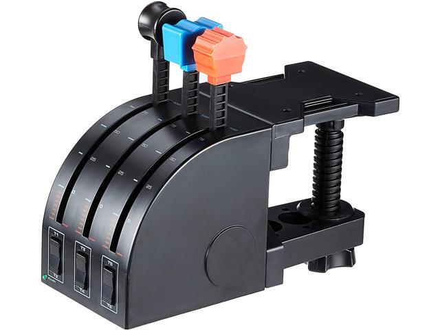 Logitech G Saitek PRO Flight Throttle Quadrant for PC - Black