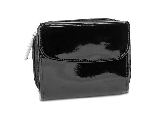 Travelon Safe ID Hack-Proof Leather French Wallet with RFID Blocking