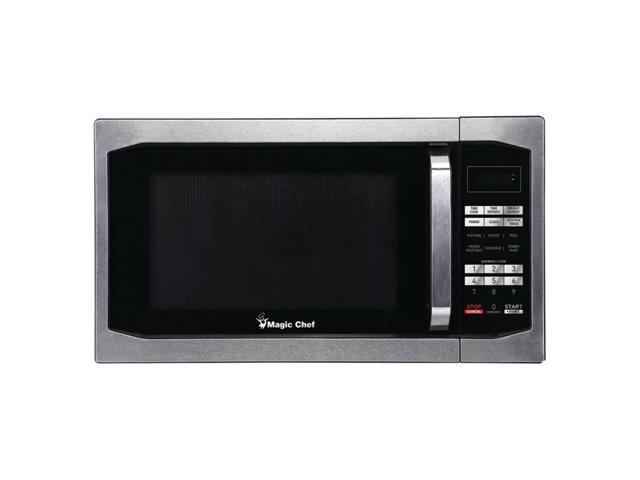 Magic Chef MCM1611ST 1100 Watt 1.6 Cubic Feet Digital Microwave, Stainless Steel