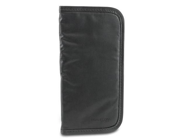Travelon Luggage Safe ID Checkbook Wallet (Black)
