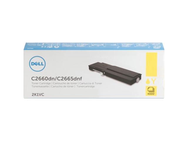 DELL PRINTER ACCESSORIES 2K1VC C266X YELLOW TONER FOR