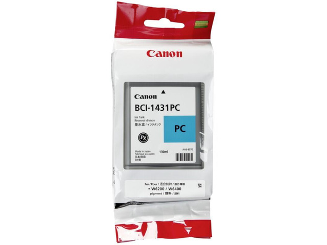 Canon BCI-1431PC Ink tank; Photo Cyan (8973A001)
