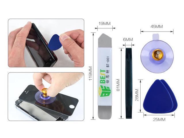 BST-610 13in1 Phone Opening Repair Tools Kit Phone Rotary Stand Holder Screwdriver for iPhone Samsung Electronic Hand Tools Set