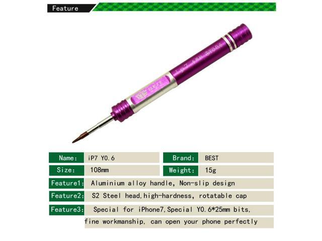 High Quality Y 0.6 Tri wing Screwdriver Screw Driver Special For iPhone 7 & Plus Watch Repair Tool