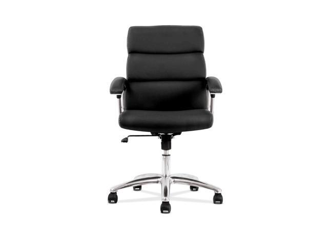 HON Company Traction High-Back Executive Chair 250lb cap. Blk Polished