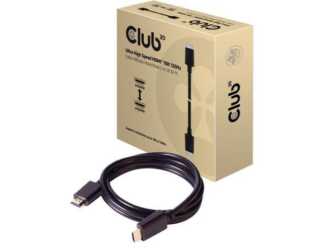 Club3D CAC-1372 Ultra High Speed HDMI 10K 120Hz Cable 48Gbps Male/Male 2 m./6.56ft.