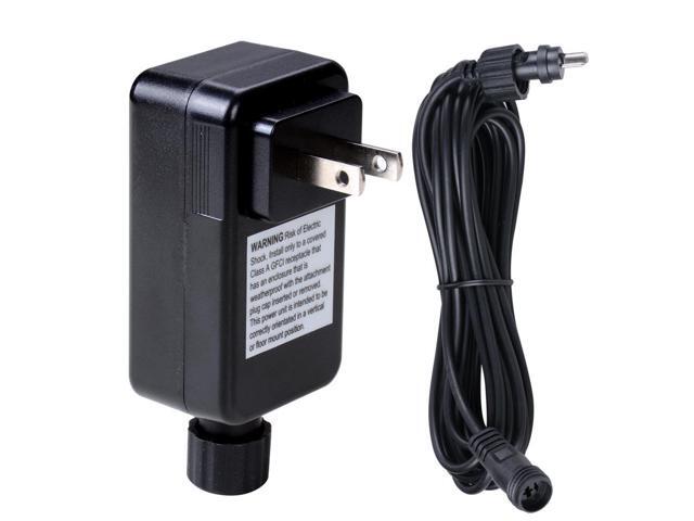 12V Transformer Plug &16Ft Wire Cable Power Cord For 5 10 15 LED Deck Light Lamp Only For Yescom Deck Light