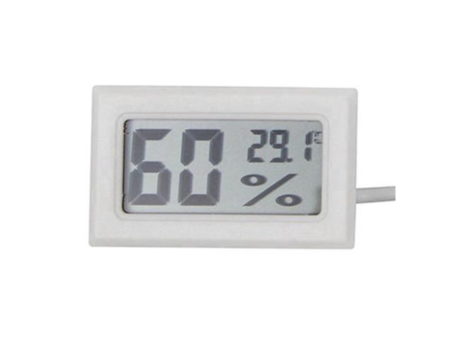 Mini LCD Digital Thermometer Hygrometer Temperature Indoor Convenient Temperature Sensor Humidity Meter Gauge Devices Cable