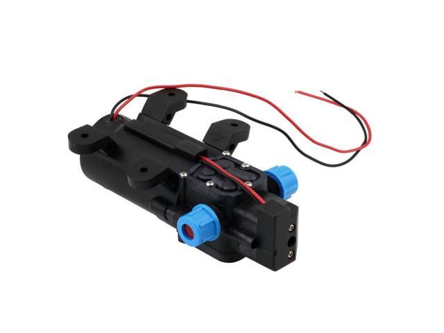 12V Durable Diaphragm Water Pump 30W 3L/min Self-Priming Camping Boating Built-in Check Valve Irrigation Watering Tools