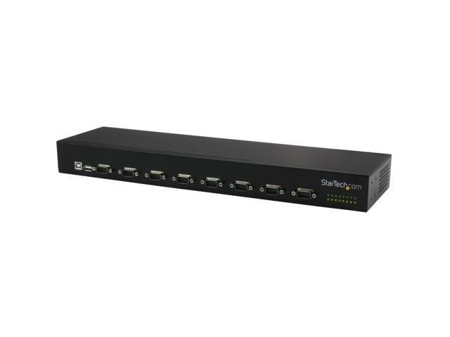 StarTech. com ICUSB23208FD USB to Serial Hub - 8 Port - COM Port Retention - Rack Mount and Daisy Chainable - FTDI USB to RS232 Hub