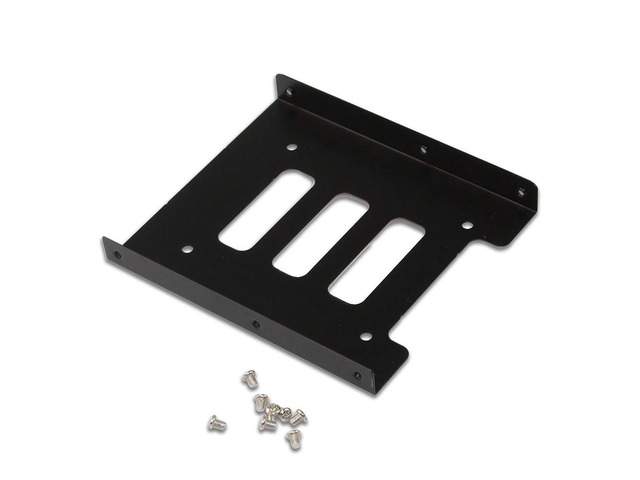 Useful 2.5 To 3.5 Inch SSD HDD Inclosure Metal Mounting Adapter Bracket Dock For Desktop Laptop PC SSD Server