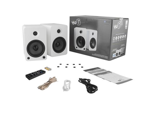 Kanto Living YU6 2-Way Powered Bookshelf Speakers (Pair Pure) - image 8