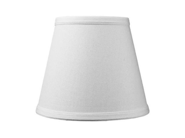 Photos - Chandelier / Lamp Edison Clip On Light Oatmeal Linen Fabric Empire Lamp Shade 5x8x7 050807EH