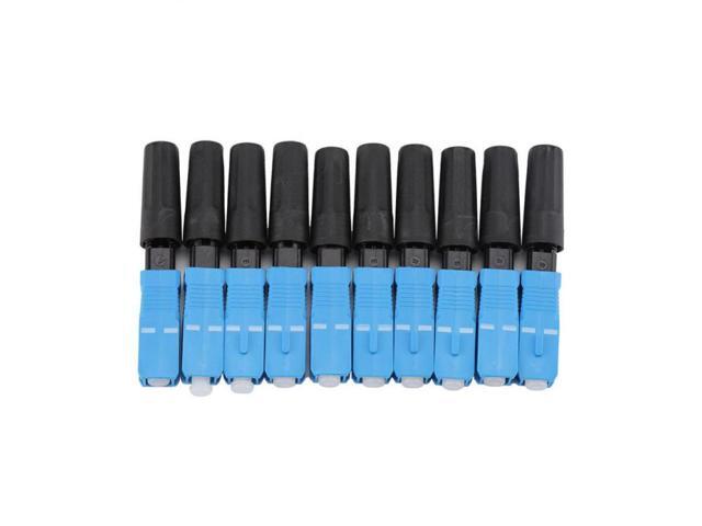 100pcs Embedded SC Optic Fiber Quick Fast Connector Adapter for FTTH