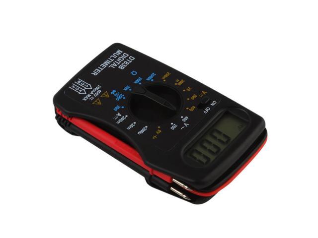 DT83B Digital Multimeter with Buzzer DC AC Ammeter Voltmeter Resistor Ohm Pocket